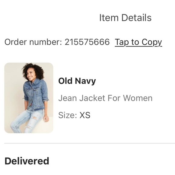 OLD NAVY- NEW w/o tags WOMEN’S XS Jean Jacket - Picture 4 of 4